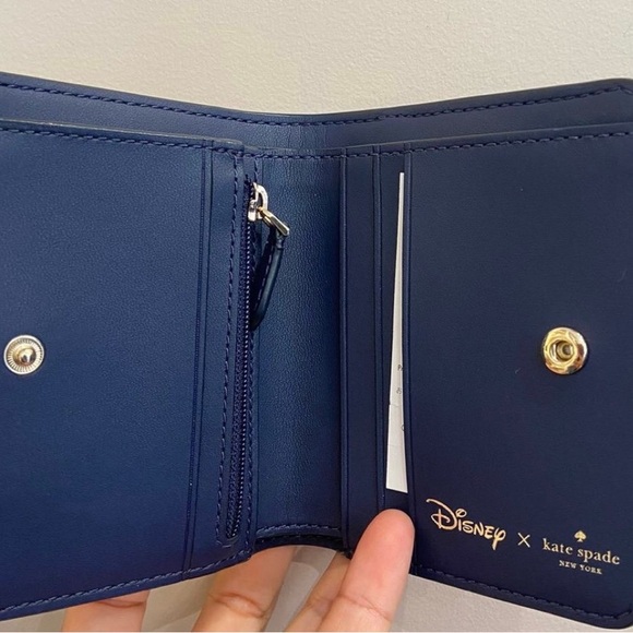 NWT Disney X Kate Spade New York Lady And The Tramp Small Bifold Wallet - Picture 9 of 16